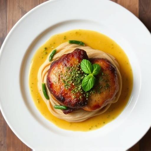 Un piatto di ossobuco alla milanese con gremolada.